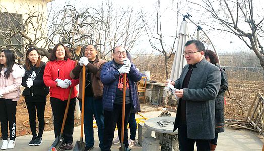 2018锦泽实业集团植树节活动